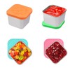 V-loude 【 6-piece Set 】 Stainless Steel leak-proof Snack Box