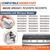 W11239985 Stove Knob Replacement for Whirlpool Gas Range Control Knobs,