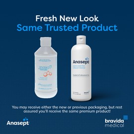 Anasept-Antimicrobial Skin and Wound Cleanser, 4 oz Bottle with Dispensing Cap