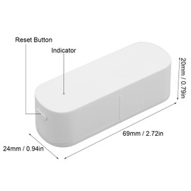 Vibration Sensor Detector 3V Automatic Vibration Alarm Monitor Automation Control for Home Office Flower Planting
