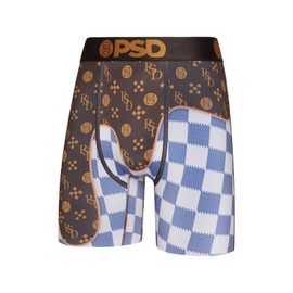 PSD Men's Boxer Briefs - PSD Luxe 2Tone, 7 Inch Inseam, Moisture-Wicking, 4-Way Stretch, Boxer Briefs for Men, X-Large