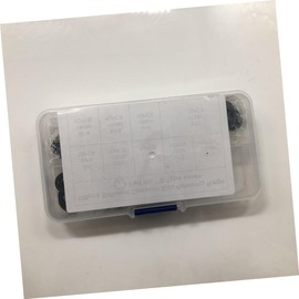 VILLFUL Complete 65mn Carbon Steel Snap Ring Kit 100 Pieces Retaining for Automotive Industrial Machinery Hobbies