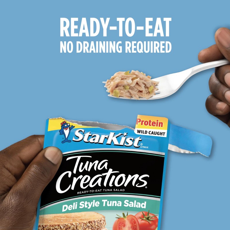 Starkist Tuna Creations Deli Style Tuna Salad, 3 Oz, Pack