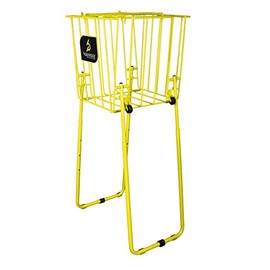 HOPARAZZI Pro Elite 125 Tennis Ball Hopper, Electric Yellow