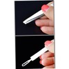 VICASKY 1pc Stainless Steel Multi-functional Eyebrow Clip and Tweezers for