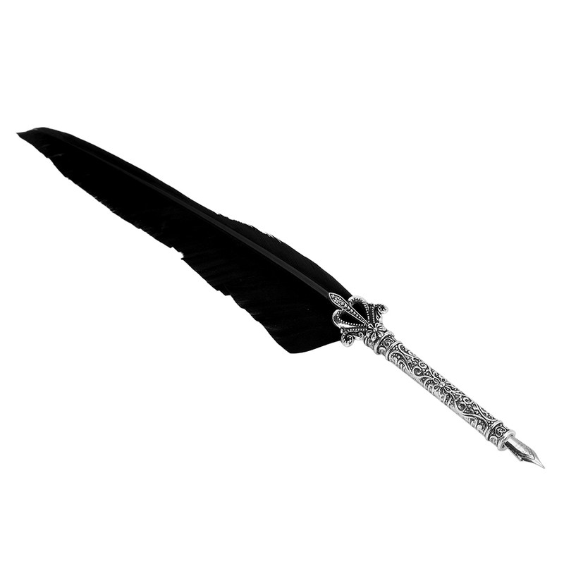 Classical Retro Fountain Pen Feather Dip Pen Writing Pen Gift