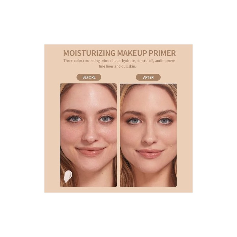 Prebase Facial, Prebase Para El Rostro Antes Del Maquillaje, Con