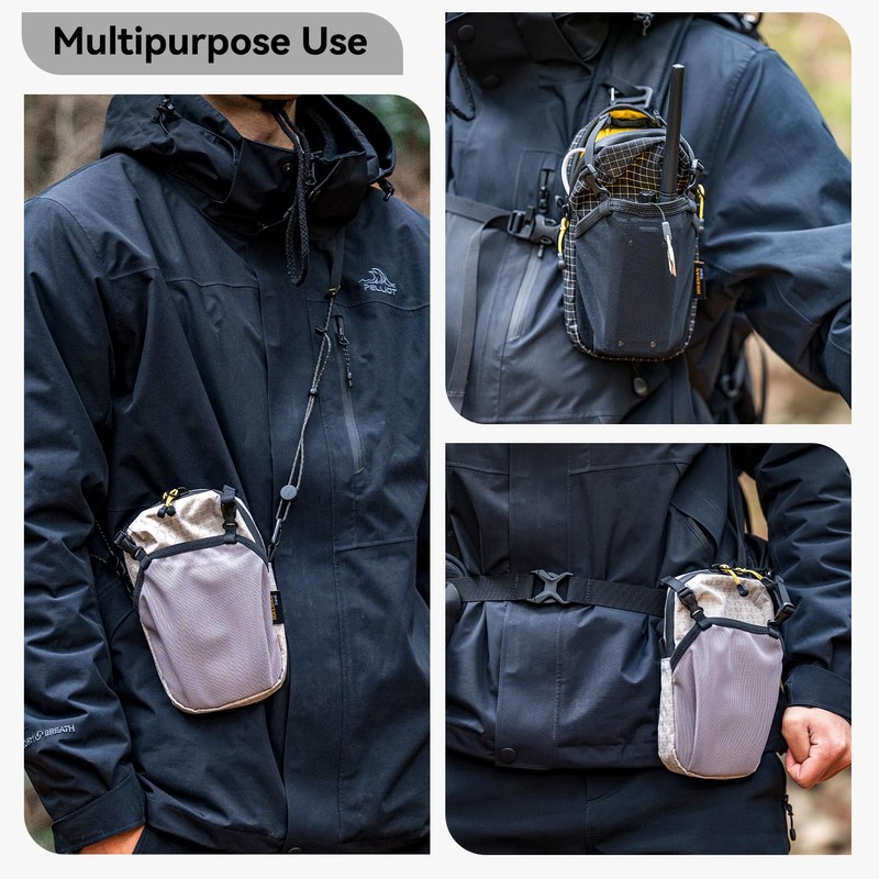Backpack Shoulder Strap Pouch - Smartphone Strap Pack,Waterproof Rucksack Shoulder