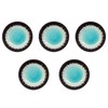 Ichikyu Mino Ware Plate, Diameter 4.7 inches (12 cm), Set