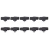 QUARKZMAN Pack of 10 Tea Wing Knobs Thumb Screws M5