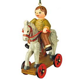 Tree ornaments Tree ornament The first ride 7,5cm / 3inch - Hubrig Volkskunst