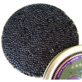 Sturgeon Caviar - Siberian Sturgeon Roe - Malossol, Farm Raised Acipsenser Baerii Caviar (2 oz)