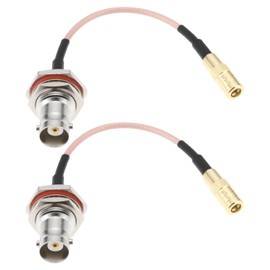 YINETTECH 2 x BNC-Buchse auf SMB-Buchse, 9 cm, RG316 RF für kabellose Überwachungskameras