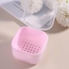 Nail Tool Sterilizer Box Plastic Disinfectant Container for Nail Art