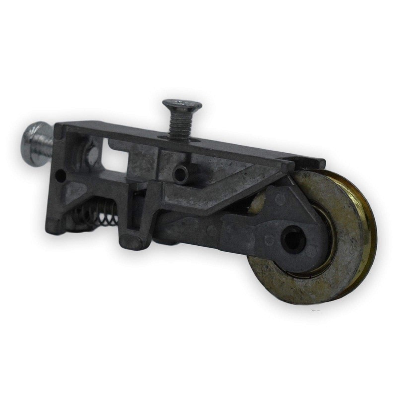 1 x Pair Sliding Patio Door Steel Rollers 32mm Wheels