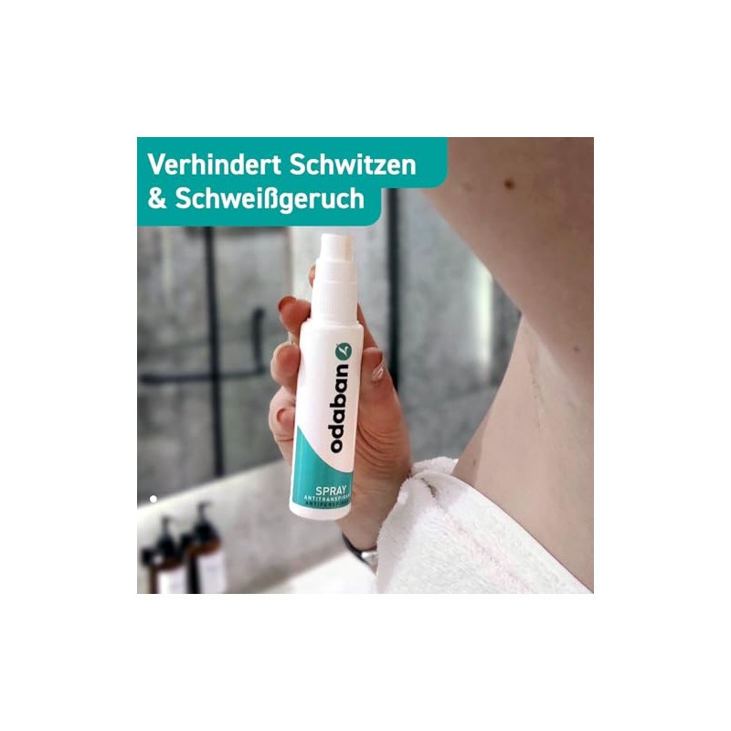  Odaban Antiperspirant Deodorant Spray 2 X 30 ml