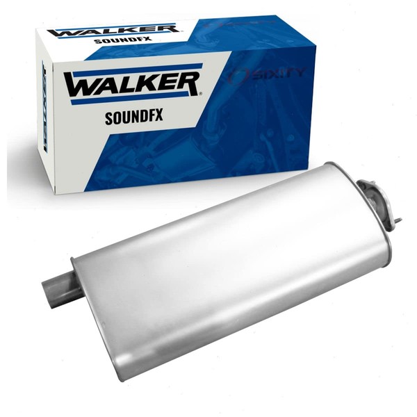 Walker SoundFX Muffler compatible with Jeep Liberty 2.4L 2.8L 3.7L