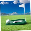 SUPVOX 2pcs Indoor Golf Putting Cups Flags for Enhanced Accuracy