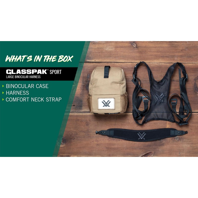 Vortex Optics Glasspak Sport Binocular Harness - Large