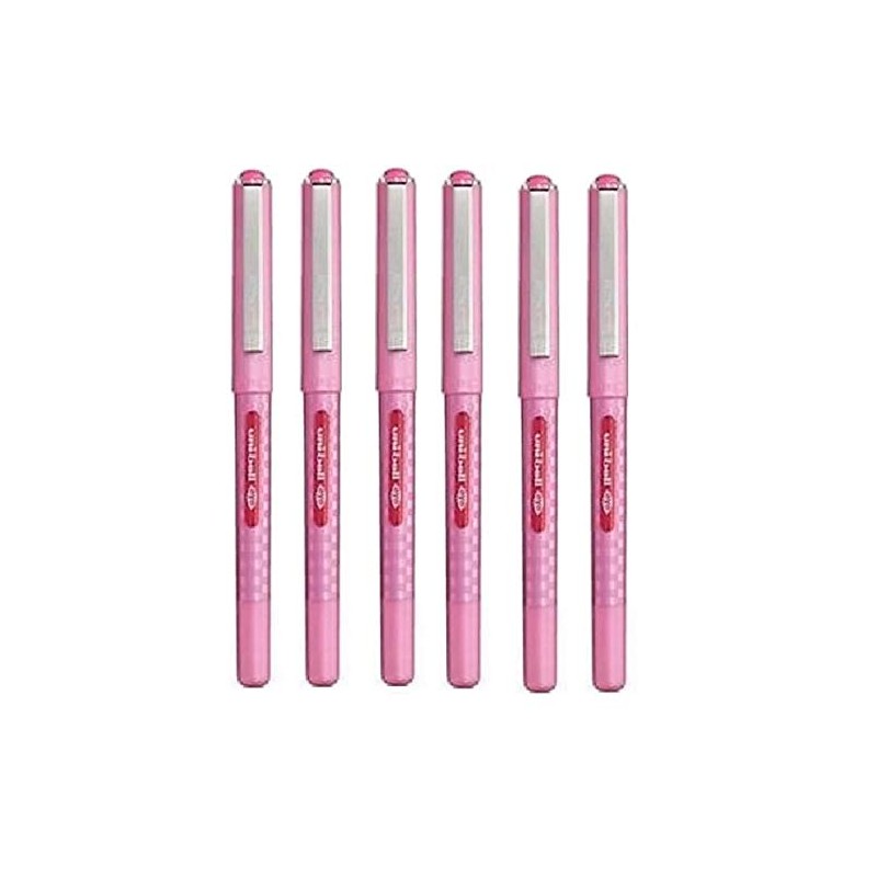 Uni Ball Eye Designer Pink Rollerball Pen Fine 0.7mm Nib