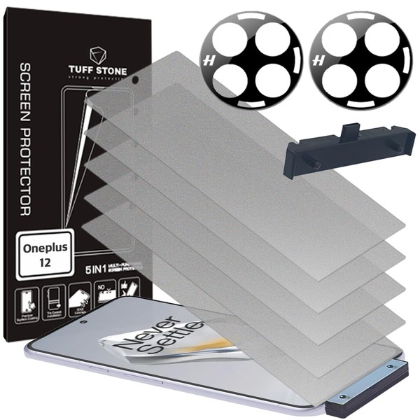 [5+2][with Install Kit] 5 Anti-glare(matte) TPU film Screen protector +