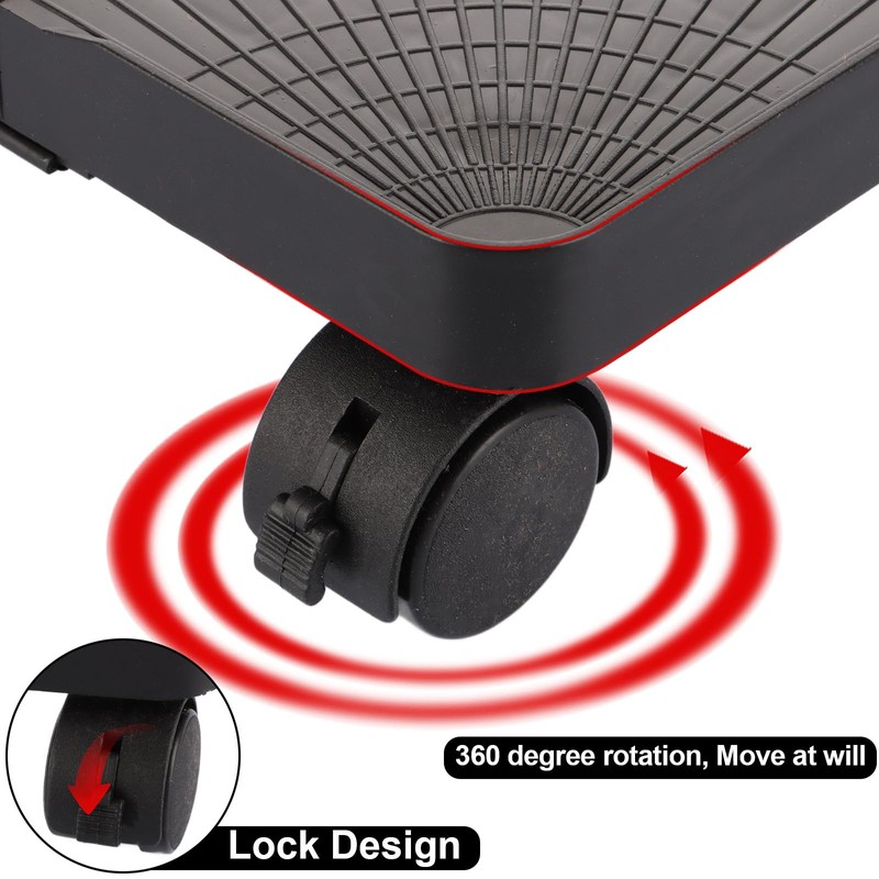 DAJAVE 2 Pcs PC Stand for Floor PC Tower Stand