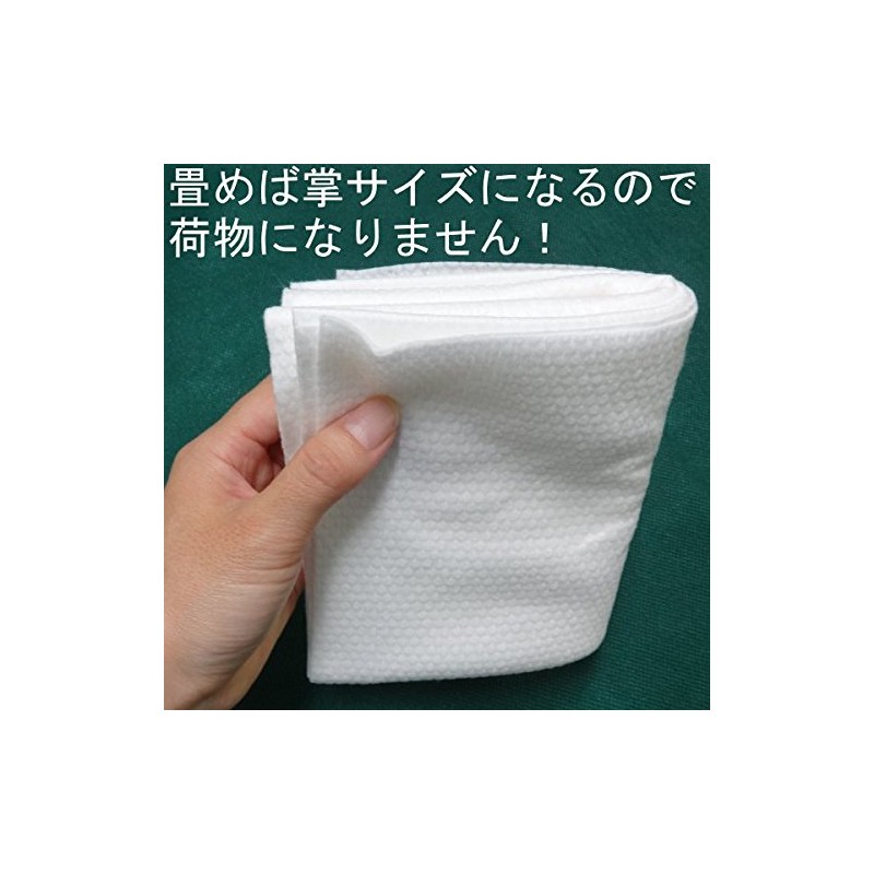 Sanwa Paper Works, Disposable Bath Towels, Fukiner, Pack of 10