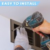 Wesiti 4 Pcs 12 x 6 Inch Vent Covers for