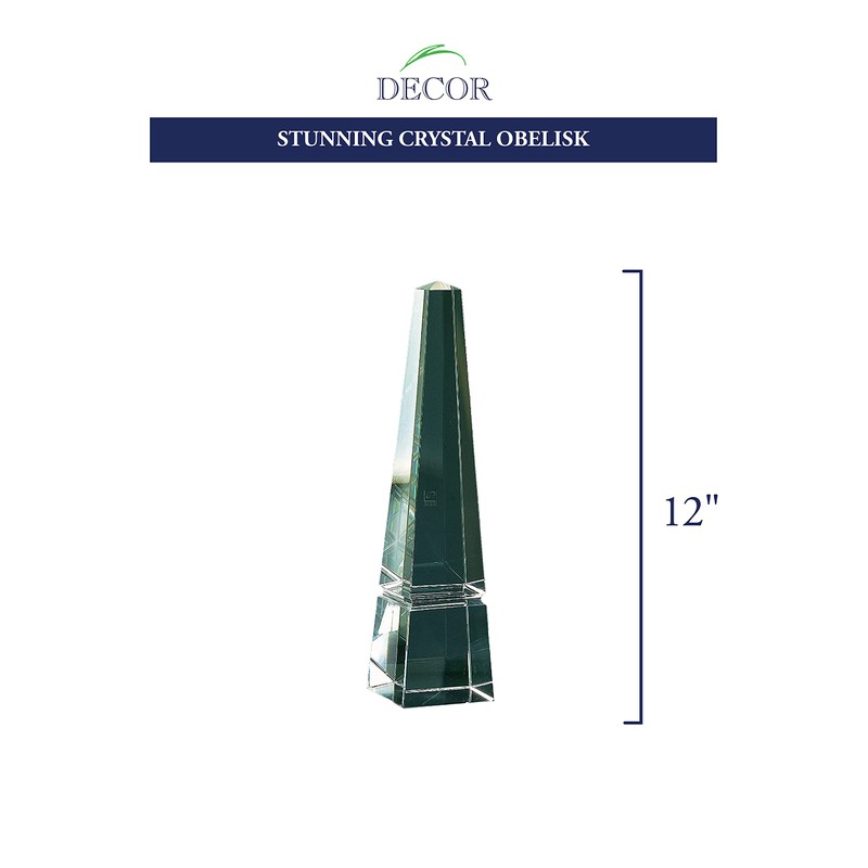 Badash - Stunning Crystal 12" Obelisk