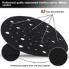Shineboc Professional 2 pcs Pad Savers 52 Holes for Sander