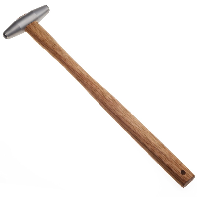 Tungsten Carbide Ball Peen Blade Straightening & Riveting Hammer (RED