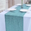 Trimming Shop 11x108 Inch Shimmer Sequin Table Runner Glitter Table
