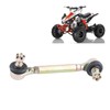 10mm/0.39in Steel Alloy Ball Joint Steering Tie Rod End for