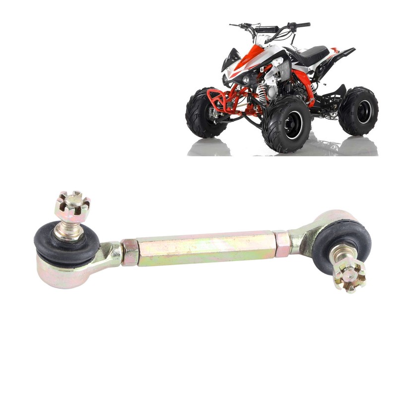 10mm/0.39in Steel Alloy Ball Joint Steering Tie Rod End for