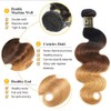 QTHAIR Ombre Body Wave Human Hair Bundle 18" 14A Grade