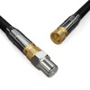 deleyCON Pack of 10 SAT Adaptor Connectors Coaxial Cable Extend