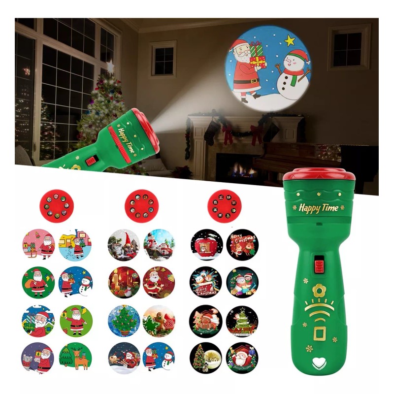 Show Me Navidades Proyector De Linterna Para Niños, Lámpara De