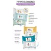 Epielle Argan Oil Cleansing Facial Tissues Makeup Remover Wipes Gentle