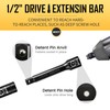 BOEN 35-Piece 1/2" Drive Deep Impact Socket Set - SAE