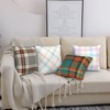 Mondiafy 2 Pack Throw Pillow Covers Soft Touch Plush 18x18