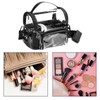 Perfeclan Clear Cosmetic Makeup Bag Essentials Makeup Case Organizer for