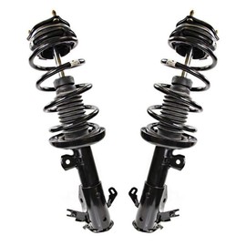 AutoShack Front & Rear Complete Struts Coil Springs and Shock Absorbers Set 4 Replacement for 2012 Honda Civic 1.8L FWD CSTKS0067