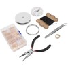 Jewelry Making Tool Kit Earring Crafts DIY Lobster Clasp Wax