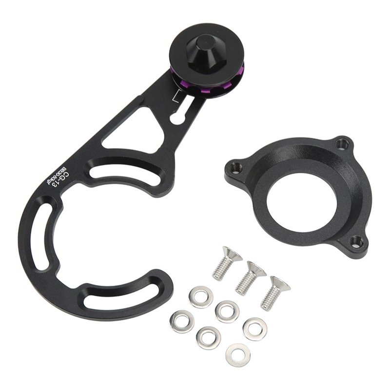 Bicycle Chain Guide Aluminum Alloy Bike Chain Stabilizer Tensioner with