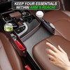 Car Seat Gap Filler,Car Leather Cup Holder Gap Bag,Universal Seat