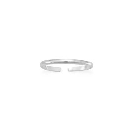 Undisclosed Extra Thin Band Toe Ring 1 mm