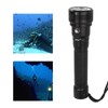 Scuba Diving Flashlight 6000lm IPX8 Waterproof Underwater LED Dive Light