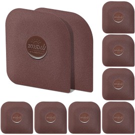 Pan Scraper, 10 Pcs Plastic, Non Scratch for Cast Iron, Pot and Pan Cleaning, Sturdy Scraper Kitchen Tool