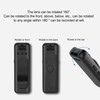 Clip Camera 1080P 155° Large Wide Angle 180° Rotating WiFi
