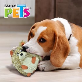 Fancy Pets Juguete para Perros de Peluche Ardilla Barrigón Buddies con Squeaker Suave y Resistente